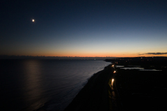Pett Levels by night